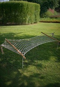 Resim Pikas Tek Kişilik Örgülü Hamak Polyester 