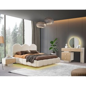 Resim Floransa Mdf Bazalı Yatak Odası Takımı 