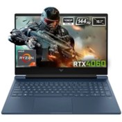 Resim Victus 16 Ryzen 7 7840HS 32 GB 512 GB SSD RTX4060/8 GB 144 Hz 16.1" FHD W11H 7Z586EA & PER4 Çanta HP