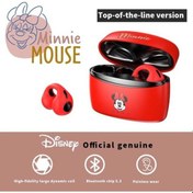 Resim Wealthglow Yeni Disney X23 Klipsli Kulaklıklar Kablosuz Bluetooth 5.3 Hifi Çevresel Ses Kulaklık Uzun Pil Ömrü Giymek Rahat Racmwg 