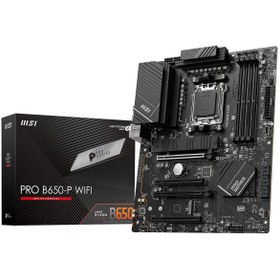 Resim MSI Pro B650-p Wıfı Ddr5 Hdmı Dp Pcıe 16x V4.0 Am5 Atx 
