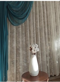 Resim Taç 71943 Örme Tül Perde / Ölçünüze Özel Dikim 