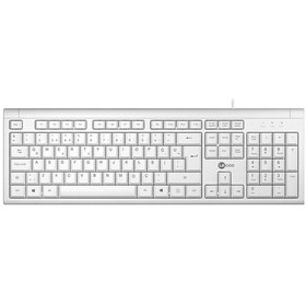 Resim Lenovo Lecoo Kb101 Usb Kablolu Beyaz Türkçe Q Klavye 
