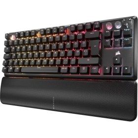 Resim Corsair CH-911921G-TR K70 PRO TKL High-Performance Hall Effect Switch RGB Türkçe Beyaz Gaming Klavye 