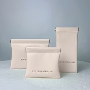 Resim 3 Parça Düz Renk Organizatör Seti/Moda Mini Kozmetik Çantası, Çıtçıt Kapama Tasarımı Taşınabilir Kablolu Cüzdan, Makyaj Saklama Çantası, Kart Tutucu, Mini Hijyen Kesesİ, Günlük Kullanım Kolaylığı, Özel Aksesuarlar 