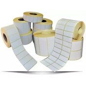 Resim Barkod Etiketi Eko Termal 1 Adet1500 Sarım 20x80 