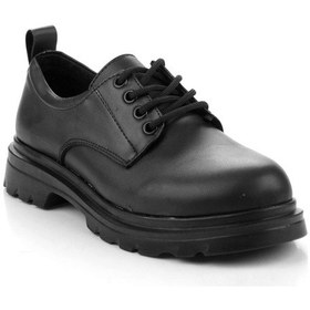 Resim Bambi Siyah Kadın Oxford Ayakkabı K01823060709 Siyah 