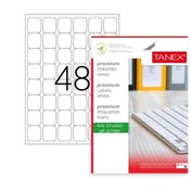 Resim Lazer Etiket 32 32MM Tw-2048 1 A4 Sayfada 48 Etiket 