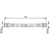 Resim BOSCH 1987481642 Fren Hortumu. İç. Arka. 160.00 Mm 