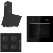 Resim Siemens & Ferre Castelo 3 lü Ankastre Set ( HB012FBB1T - SS205 - D086 ) 