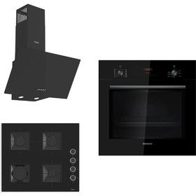 Resim Siemens & Ferre Castelo 3 lü Ankastre Set ( HB012FBB1T - SS205 - D086 ) 