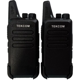 Resim Tekcom EL6 TELSİZ 2'Lİ FUL SET+KULAKLIK 