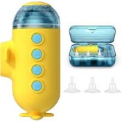 Resim Novahub Moveevo Şirin Otomatik Bebek Burun Aspiratörü - 3 Seviye Emiş, Geri Akış Önleyici, Ipx6 Su Geçirmez 