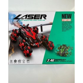 Resim Mavi Su Dünyası Uzaktan Kumandalı Full Fons. 2.4ghz 8 Teker Buharlı Akrobat Araba 