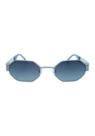 Resim Flirt Fl 966 740g 51 Unisex Geometrik Gri Metal Güneş Gözlüğü Gri 