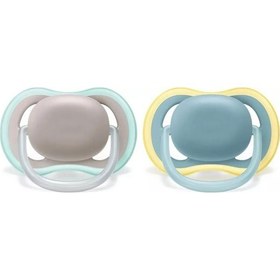 Resim Philips Avent Ultra Air Emzik 18+ Ay Silikon SCF349/01 Çok Renkli 