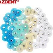 Resim Betty Becky Azdent Diş Parlatma Diskleri Brüt Azaltma Şekillendirme Mandrel Çizgili Seti 80 Adet Diş Hekimliği Malzemeleri Diş Beyazlatma Araçları (Yurt Dışından) 