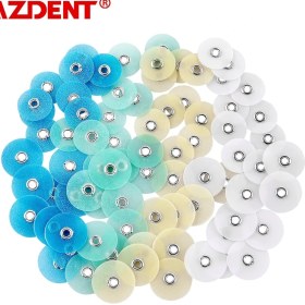 Resim Betty Becky Azdent Diş Parlatma Diskleri Brüt Azaltma Şekillendirme Mandrel Çizgili Seti 80 Adet Diş Hekimliği Malzemeleri Diş Beyazlatma Araçları (Yurt Dışından) 