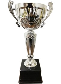 Resim ASOS Büyük Boy Metal Çanaklı Ödül Kupası ( 39 Cm ) 