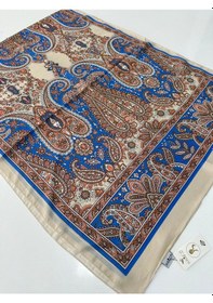 Resim Harem Scarf Harem Desenli Vual İpeksi Şal Hvd0308-41493 Çok Renkli 