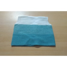 Resim GÜZEL KAMAN Makine Örgüsü Yeşil-beyaz Bebek Yeleği 1 adet 