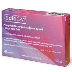 Resim Lactogyn Probiyotik 30 Kapsül 