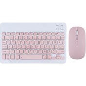 Resim redmud teknoloji Samsung Galaxy Tab S7 FE 12.4'' Tüm Seri İle Uyumlu Bluetooth Özellikli Klavye Mouse Set 
