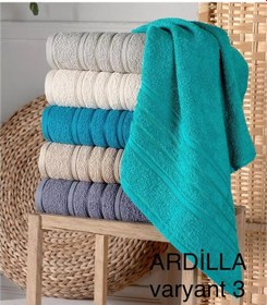 Resim Banyo Havlusu 90x140 Cm - Karışık Renk - 90x140 6'lı Palet Çok Renkli 