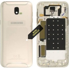 Resim Samsung Galaxy Uyumlu J7 Pro Sm-j730f Kasa Kapak - Gold Gold 