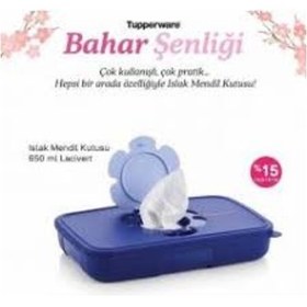 Resim Tupperware Islak Mendil Kutusu Ince 