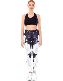 Resim B-02 Baskılı Tayt Çok Renkli 