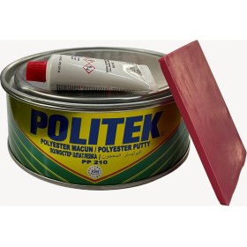 Resim Politek Polyester Macun 1 Kg-Macun Çekme Lastiği Set 