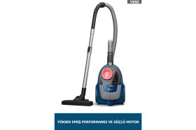 Resim Philips 2000 Serisi Torbasız Elektrikli Süpürge, Güçlü Motor ile Yüksek Emiş Gücü, Powercyclone 4 Teknolojisi, 850W Motor, Onerous Hassas Tartı Hediye 