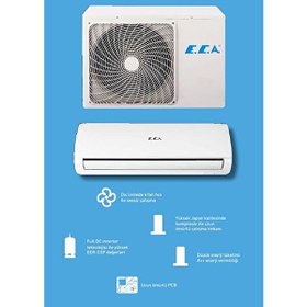 Resim ECA Spylos Pro ESA1518A100 A++ 18000 BTU Inverter Duvar Tipi Klima 