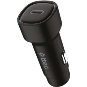 Resim Ttec Süper Hızlı 30w 1x Type-c Araç Şarj Cihazı, 12/24v Çakmaklık Girişli Akım Korumalı, Pd/qc/pps 