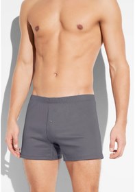 Resim Zimmerli Boxer Briefs Koyu Gri 
