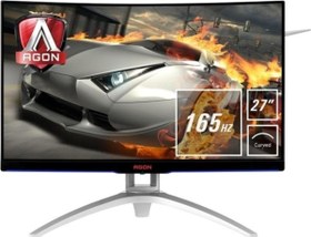 Resim 27 AG272FCX6 1920x1080 165Hz VGA HDMI DP 1ms Curved Oyuncu Monitör AOC