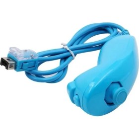 Resim Papajack Gökyüzü Mavi-Nunchuck Nunchuk Video Oyunu Denetleyicisi Nintendo Wii Konsolu Için Uzaktan 4 Renk (Yurt Dışından) 