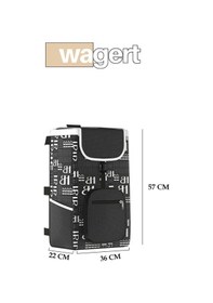 Resim Su Geçirmez Pazar Arabası Torbası 