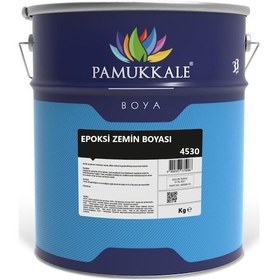 Resim Pamukkale 4530 Epoksi Zemin Boyası 18+3 Kg Ral 1015 Krem 