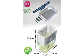 Resim URZ Yoğurt Süzme Aparatı Evde Süzme Aparatı 