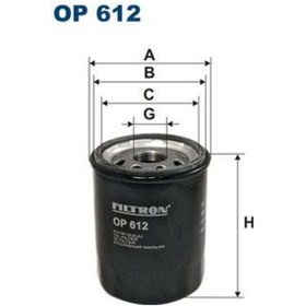 Resim Fıltron Op612 - Yağ Filtresi Nıssan Mıcra Iıı K12 1.2 12v 80hp 03 