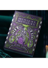 Resim Theory11 Beetlejuice Premium Oyun Kağıdı Limited Edition Koleksiyonluk İskambil Kartları 
