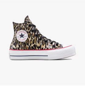 Resim Converse Chuck Taylor All Star Lift Kadın Kahverengi Sneaker A15462c Siyah 