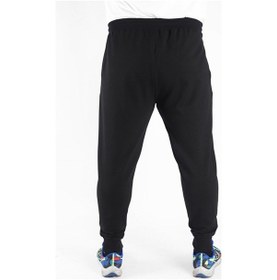 Resim Starbattal Büyük Beden Basic Eşofman Altı Full Lycra 11516 Sıyah Çok Renkli 