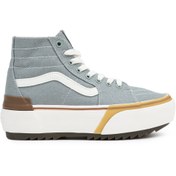 Resim Vans Ua Sk8-Hi Tapered Stacked Kadın Yeşil Sneaker 