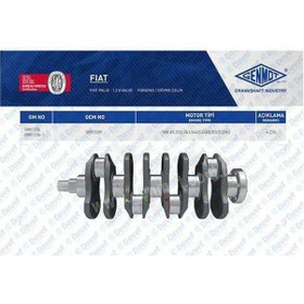 Resim Krank Palio-Doblo-Albea 1.2 8V Dovme Celik 504617135 