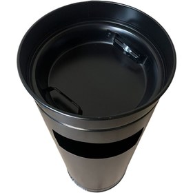 Resim ÖZHEMMEKLER Siyah Renk Kolon Küllük 26x65 cm 