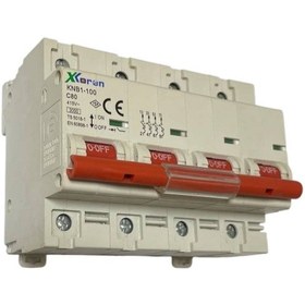 Resim Xkoren Knb-100 4 Kutulu C80a 3ka Gurup Sigorta Kore Malı Eski Tip 