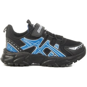 Resim Aspor Siyah Saks Cırtlı Erkek Çocuk Spor Ayakkabı Çok Renkli 